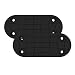 topmeet Gun Magnet Mount for Car Holster Adhesive Backing,for Vehicle and Home,Concealed Magnetic Holder Rack for Rifle, Shotgun, Pistol, Revolver,Truck,Wall, Vault, Desk,Glock - 2 Pack Round