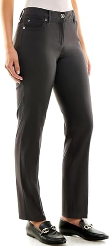 Image of Zac & Rachel Women's Millennium Fabric Pant - Perfectly Designed Woven Stretch Combination That Makes for The Most Flattering