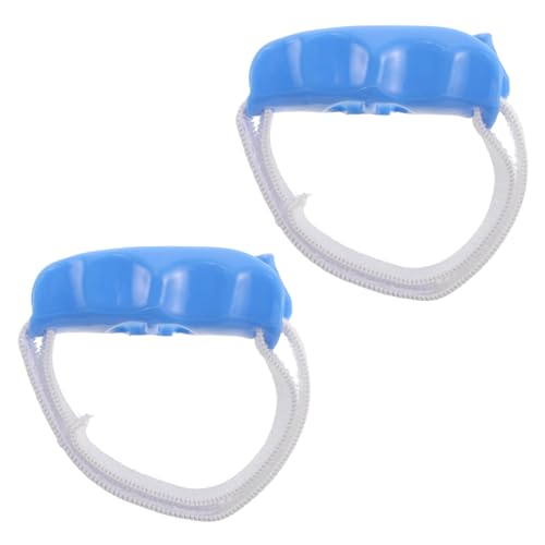 BESTonZON Guzheng Finger Assistant Hand Shape Corrector for Beginners Sky Blue Material Portable Comfortable Practice Tool