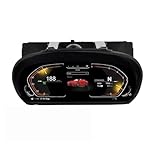 2025 Lcd Digital Dashboard Cluster Digitaler Tachometer Kompatibel mit BMW 1er E81 E82 E87 E88 Instrumentendisplay