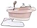 Smoby - Baby Nurse - Baignoire Balnéo - pour Poupons et Poupées - Jets d'eau et Bulles - Lumières LED - 220368