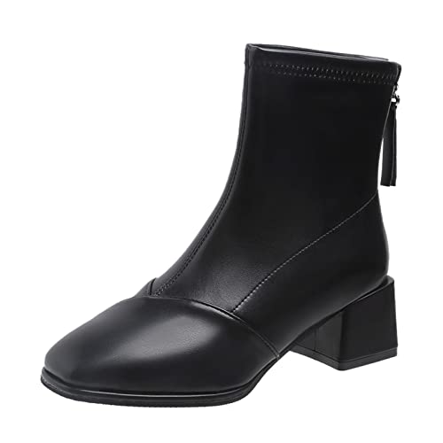 Bottes d'hiver courtes pour femme idéales pour les promenades en ville