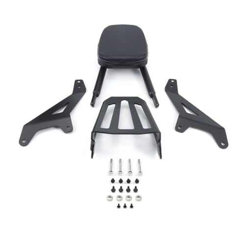 Dossier passager moto amovible avec accoudoirs latéraux ergonomiques pour custom XVS950