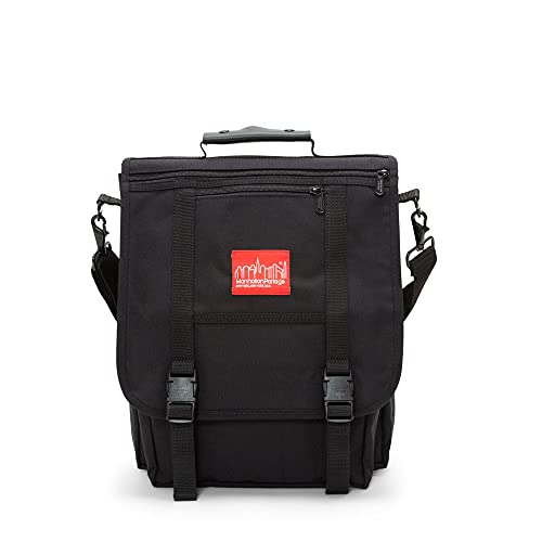 Manhattan Portage Commuter Laptop Bag W/Back Zipper, Black, One Size #TOP1