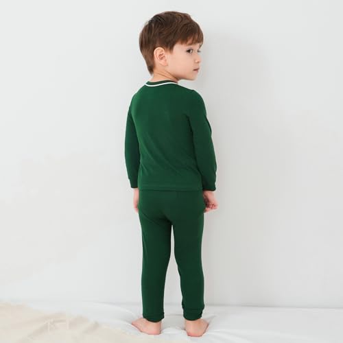 Image of pureborn Baby Pajamas Set Toddler Snug Fit Cotton Sleepwear 2pcs 12M-7Y