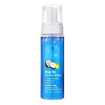 Wrap Me Foaming Curl Mousse, Coconut and Shea Oil, 7 Fl Oz