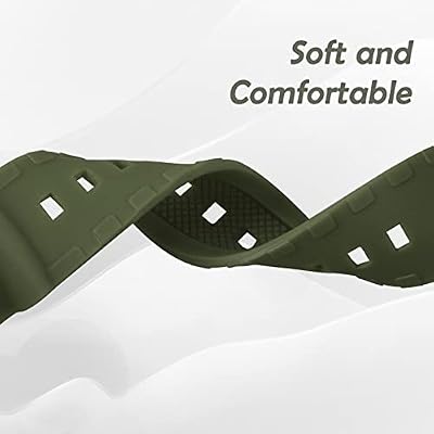 Waterproof Natural Resin Replacement Watch Band for Casio AQ- S800W SGW-300H MRW-200H AE-1200 W-800H W-735H