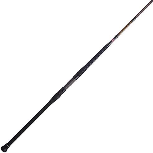 PENN Fishing Squadron III Surf Spinning Fishing Rod, Titanium/Red/Gold, 8' - Medium - 2pc (SQDSFIII1220S80)