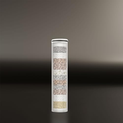 Image of Ruhe Dawn Filter Cartridge for Hand Shower | Hard Water Softener Filter | Multi-Stage Filtration for Clean and Purified Shower Water