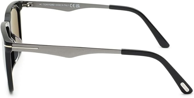 【美品】TOM FORD トムフォード Garret TF862-F サングラス トムフォードTOM FORD Garrett TF862 レンズロゴサングラス 黒56□17