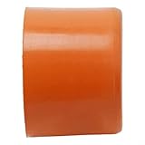 Vasiumic Stable Nylon Fishing Rod Holder Insert with Rubber Cap, Fits 2 Inch 50.8mm OD Tubing, Compatible with Aluminium or Stainless Steel(Black)