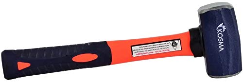 Kosma Club Hammer with Fibreglass Handle 2.5 Lb | Drilling Hammer