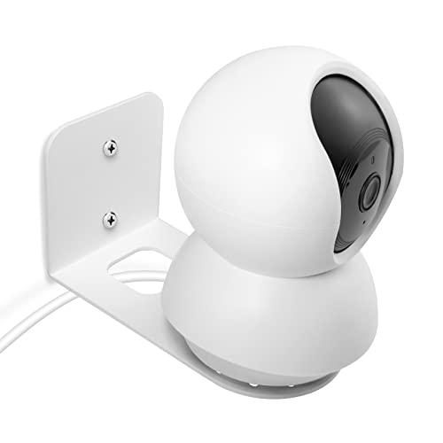 sciuU Supporto da Parete / Soffitto compatibile con TP-Link Tapo Videocamera sorveglianza, Accessori Metallico Addensato Base Staffa Bracket per Camera Interna