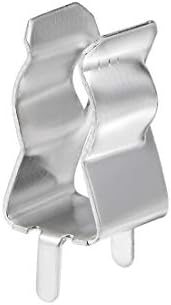 uxcell Fuse Clips for 6mm x 30mm Glass Ceramic Tube Holder Clamp 20pcs