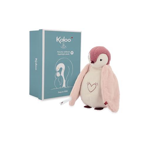 Kaloo - Musical and Luminous Baby Night Light Plush - White Noise Soft Toy - Pink - 20cm - Soft Toy from birth - K212011
