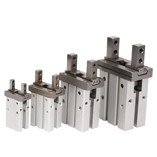 Vérin pneumatique MHZ2-6D pour l'assemblage de précision sans jeu - 5