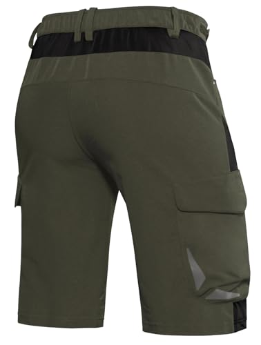 Cycorld Kurze Hosen Herren Atmungsaktiv Cargo Shorts Wasserabweisend...