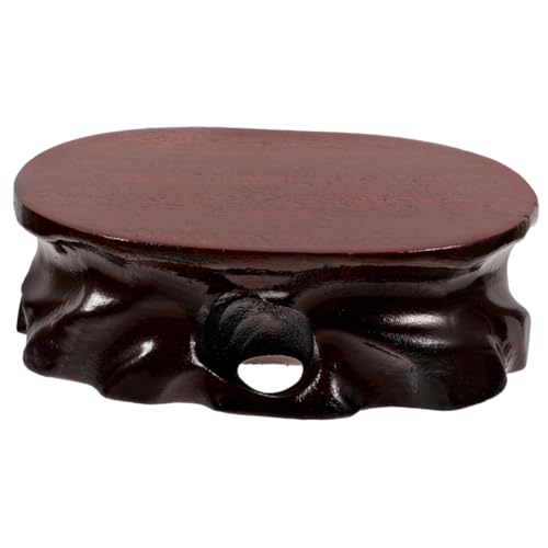 DECHOUS Supporto in Legno Per Buddha e Piante Da Interno Base Per Vaso e Esposizione Robusto e Durevole Per Teiera e Oggetti Artigianali