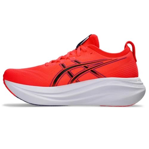 Scarpe Asics Gel-Nimbus 27 Rosso Nero AW25, Taglia 44,5 - Eur - 2