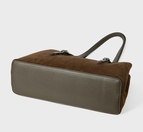 Slouchy Suede Hobo Bags Women Cute Crescent Crossbody Purses Underarm Shoulder Satchels Bag Top-Handle Travel Tote Handbag4