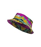 THE NORTH FACE Class V Top Knot Bucket, Arrowwood Yellow Mountain Panorama Print, Small/Medium