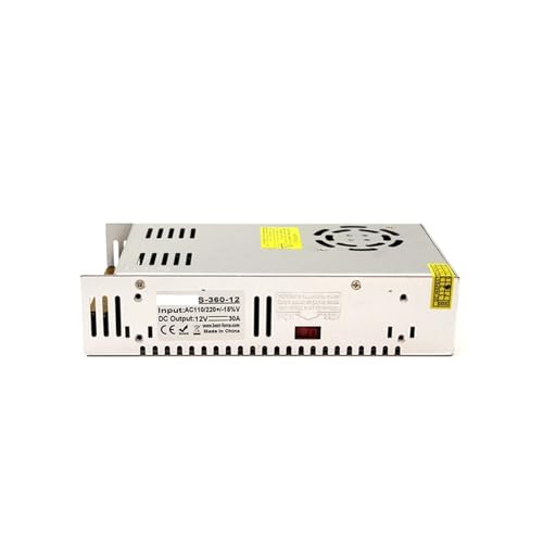 Transformateur de puissance S-360-12 pour alimentation ruban LED 12V