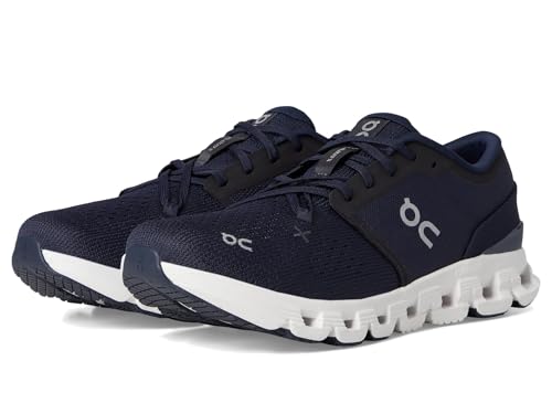 ON Running Herren Cloud X 4 Sneaker, Ink Ivory, 42.5 EU ON Running Herren Cloud X 4 Sneaker, Ink Ivory, 42.5 EU