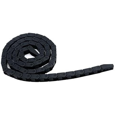 Tighall 7x7mm Cable Drag Chain Wire Carrier Twist Chain Nylon Chain 3D Printer Parts 1M Cover