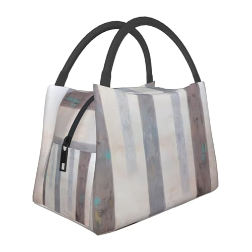 東山魁夷 風景30 お弁当箱 保温 保冷バッグ ファスナー付き コンパクト お弁当袋 ソフトクーラーバッグ 大容量 保温 保冷 軽量 食品収納 男女兼用