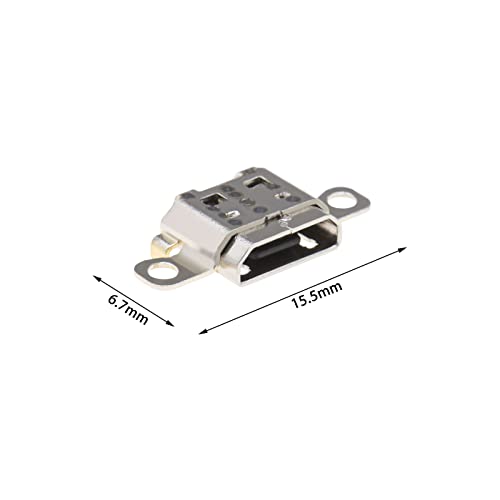 OTOTEC 5pcs Charging Port Micro USB Dock Connector Replacement Charging Port Block Plug Compatible with Kindle Fire 7 2019 M8S26G - Image 3