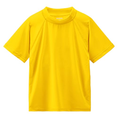 Image of Boy's UPF 50 Rash Guard Swim Shirts Short Sleeve Sun Protection SPF Fishing Surfing Water Beach Shirts Quick Dry