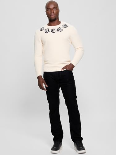 GUESS Men's Eddy Gothic Logo Sweater3