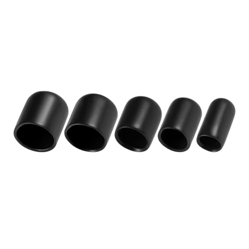 Tapas de goma flexibles uxcell para proteger roscas de tornillos en cinco tamaños 4