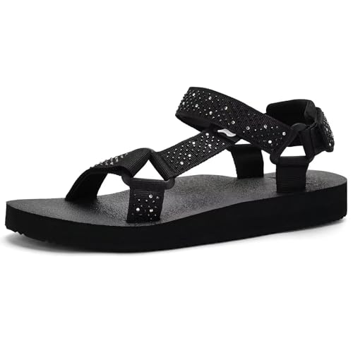 Image of Women's Original Sport Sandals Hiking Sandals with Arch Support Yoga Mat Insole Light Weight Outdoor Water Shoes
