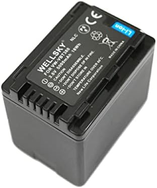 Amazon | WELLSKY VW-VBT380 VW-VBT380-K 互換バッテリー [ 純正充電器