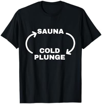 Sauna Cold Plunge Cycle Shirt - Sauna Apparel - Take a Sauna T-Shirt