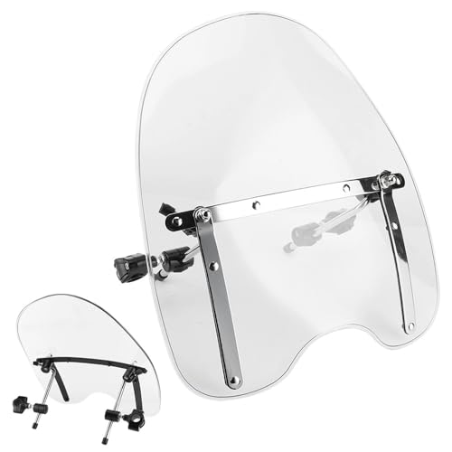Déflecteur vent moto universel ABS pour stopper la fatigue des cervicales - 6
