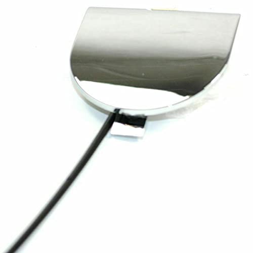 Copertura Occhiello di Traino Paraurti Posteriore per Fiat 500 2007-2012 Cromato