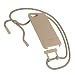 Produktbild Woodcessories - Nachhaltige Handykette abnehmbar kompatibel mit iPhone SE 2022 Hülle mit Band beige, iPhone SE 2020 Hülle mit Band beige, iPhone 8/7/6(s)