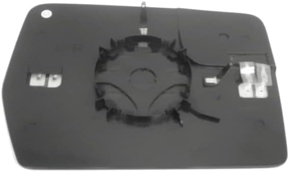 SCITOO Exterior Mirror Glass Driver Left Side Fit for 2011-2014 For Ford For F150 P/U W/HEATED DIMMER LINE POWER FOLD MARK W/O AUTO DIMMER Chrome Flat Replacement Side Mirror Glass RM21259-41PLB
