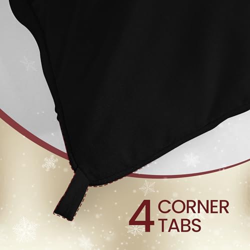 Image of Utopia Bedding Comforters 220 x 240 Size, All Season Duvet Insert, Down Alternative Box Stitched Bed Comforter with Corner Tabs, Machine Washable (Black)