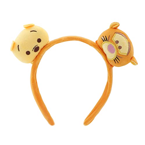 G-Ahora Winnie Headband Spa Makeup Headband Bowknot Adjustable Elastic Hair Band for Girls Women Winnie Lover.(THB-Pooh)