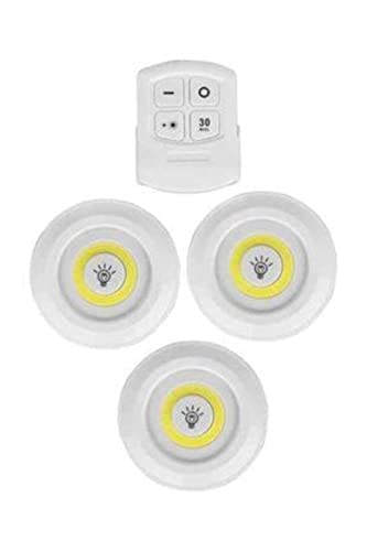 Led Işık Kablosuz Uzaktan Kumandalı Led Ampul Seti 3'lü Set