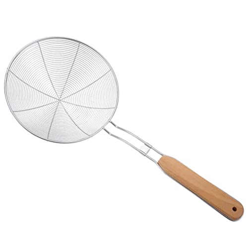 UPKOCH Aranha Em Aço Inoxidável Coador Skimmer Concha Coador Coador Coador de Macarrão Colher Utensí