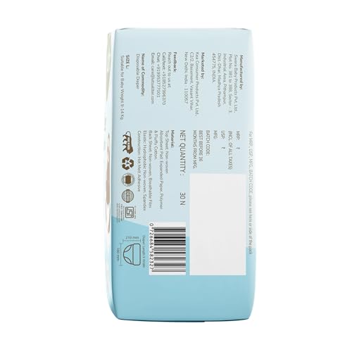 Image of .allter Breeze Baby Diaper Pants - L Size (9-14 Kgs) | 60 Count, Pack of 2 | AirFit Technology for Breathable Comfort | Dermat Tested | 12-Hour Dryness, Super Soft & Absorbent with Wetness Indicator
