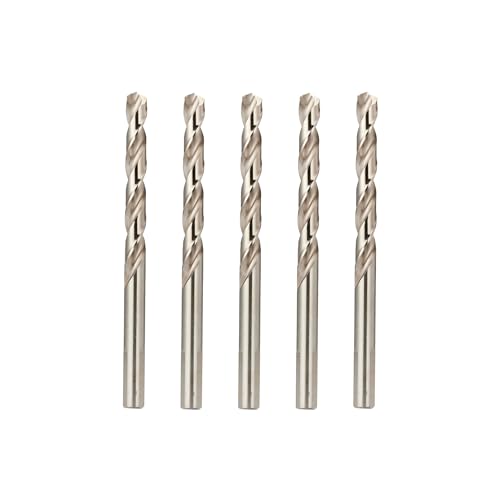 Image of ITEMPESTI 5x HSS-Co Drill Bits 8.0mm - M35 Cobalt High-Performance Metal Drills in Storage Case for Stainless Steel, Steel, Cast Iron, Wood & Plastic