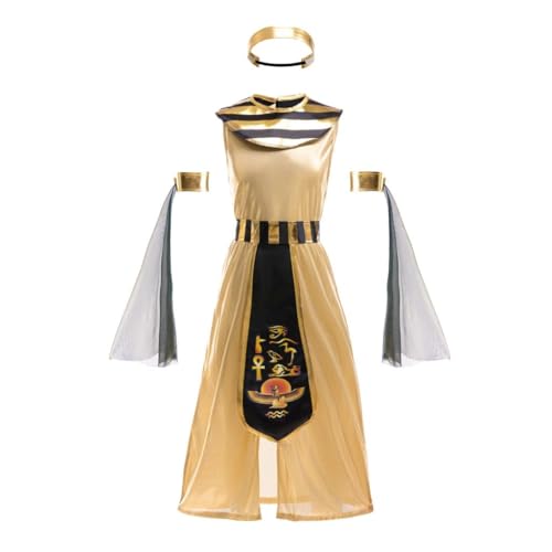 Disfraz Cleopatra Egipcia para Niñas 4T-14 miniatura 2