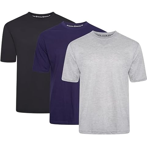DOLCE ENVY Men's Crew Neck T-Shirt Pack Cover
