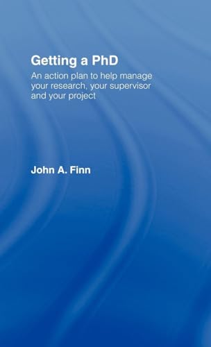 Getting a PhD (Routledge Study Guides)