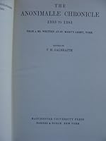 Anonimalle Chronicle, 1333-81 0719003989 Book Cover